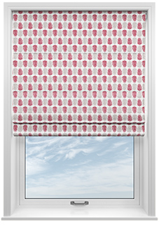 Alfresco, Pomegranate - Roman Blind